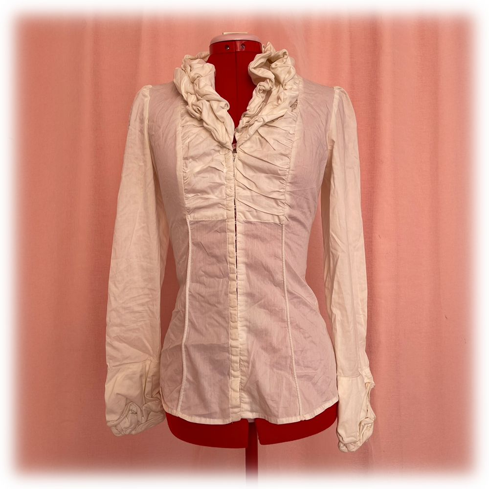Cream Blouse